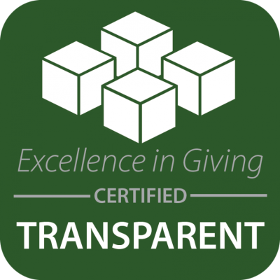 Excellence in Giving Certified Transparent